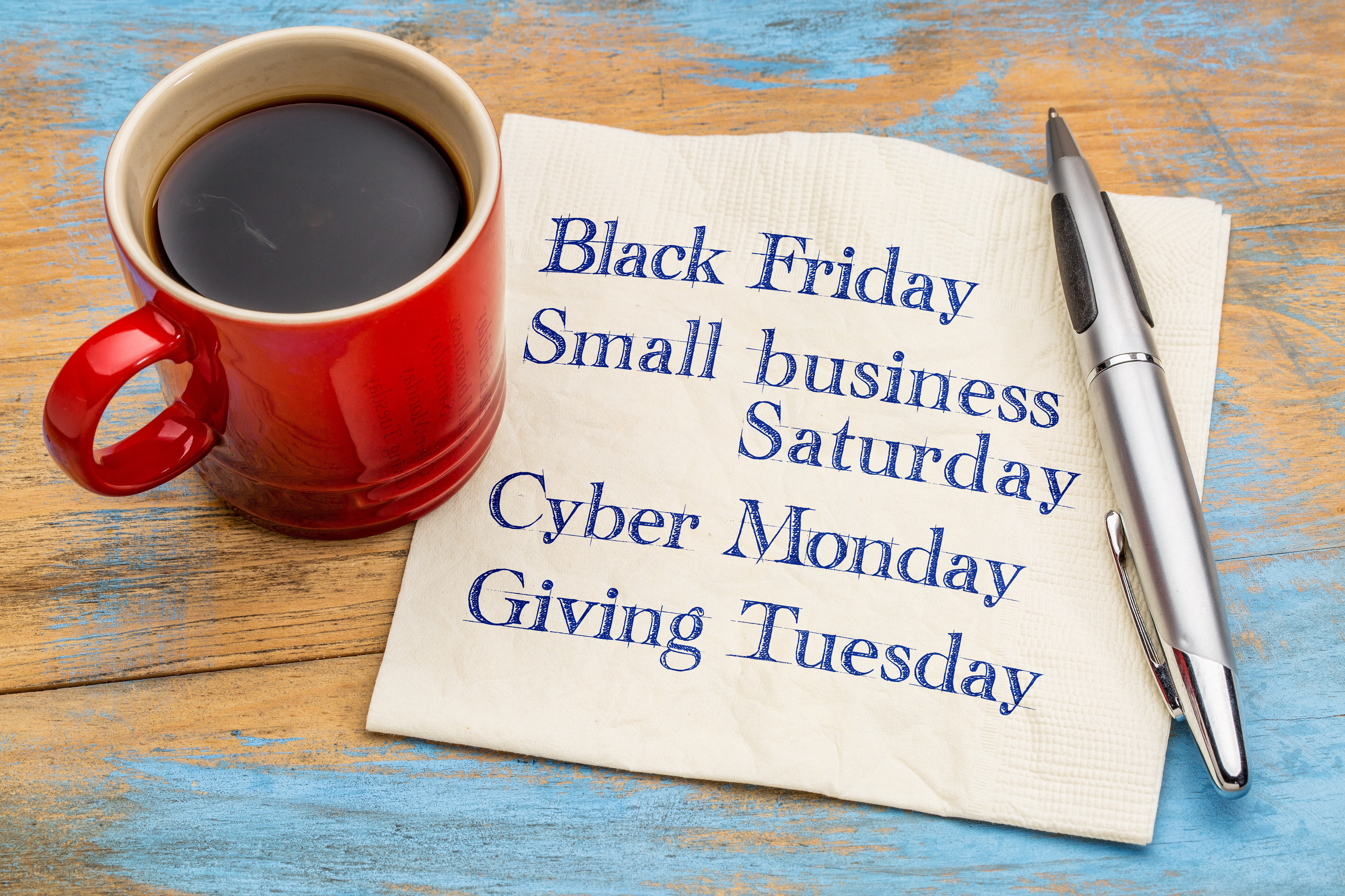 Print on Demand Black Friday, Cyber Monday and Small Business Saturday