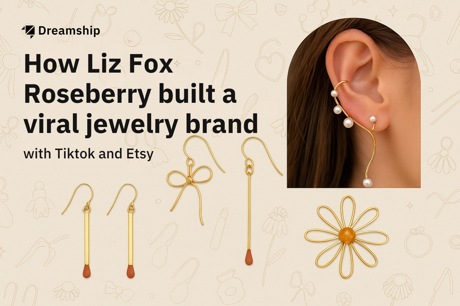 How Liz Fox Roseberry Built a Viral Jewelry Brand with TikTok and Etsy