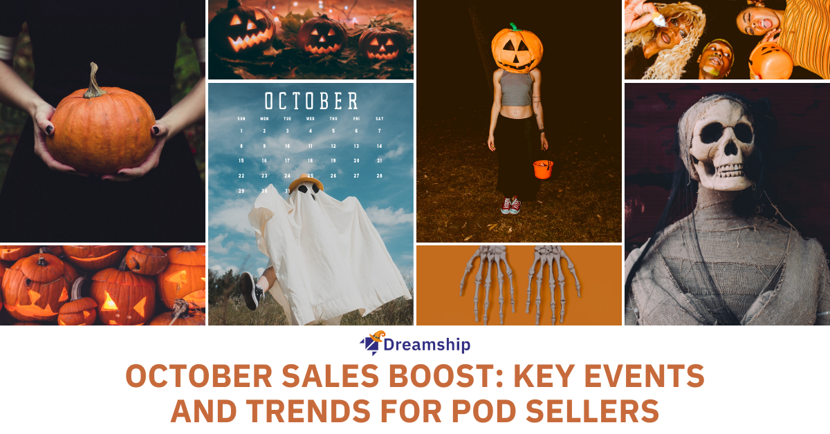 October print on demand trends & events: Halloween print on demand