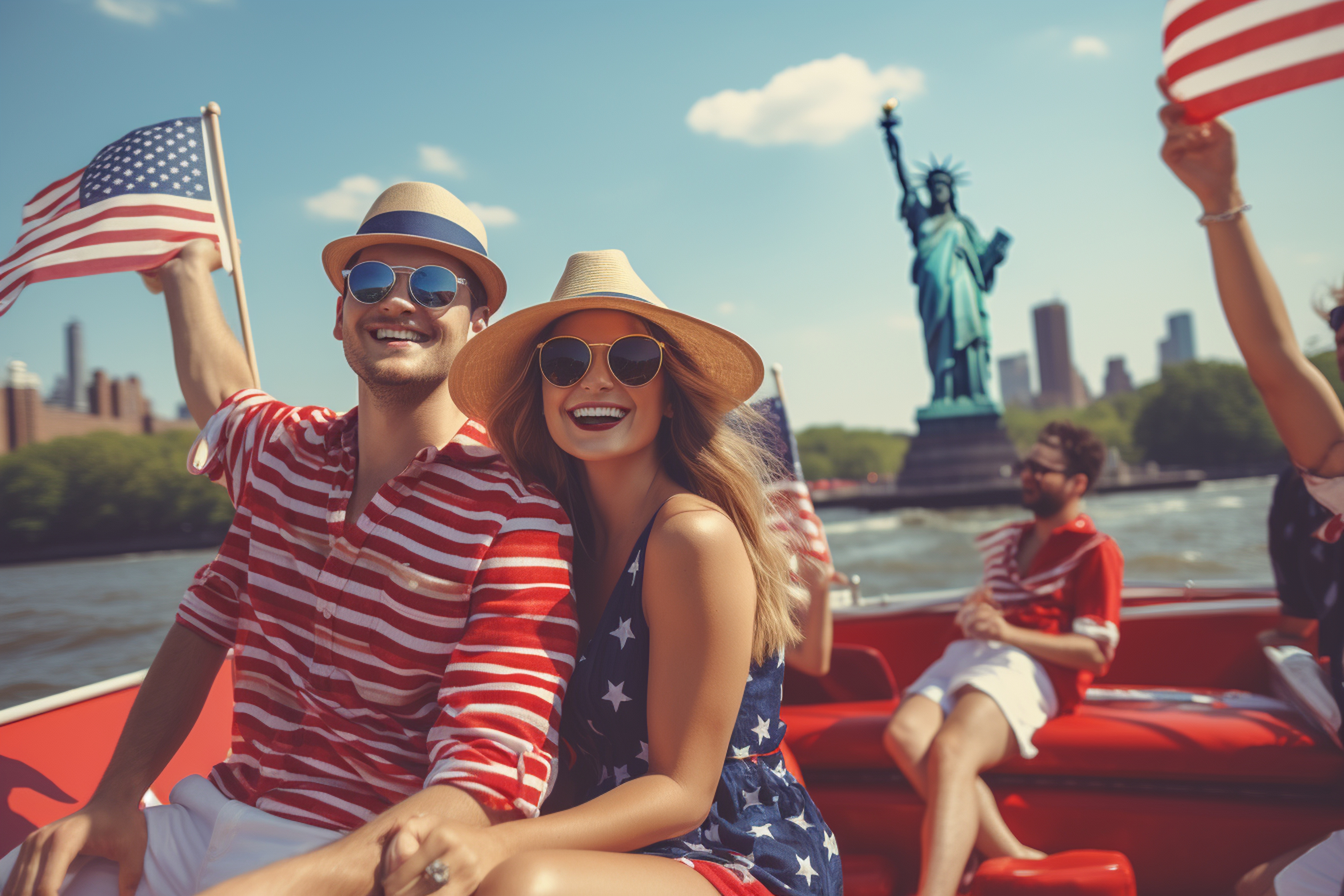 group-friends-enjoying-scenic-boat-cruise-generative-ai